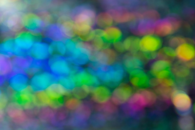 Full frame shot of defocused illuminated lights at night