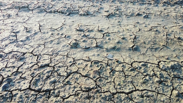 full frame shot of drought land