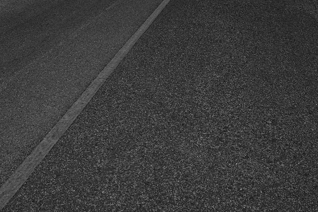 Full frame shot of empty road