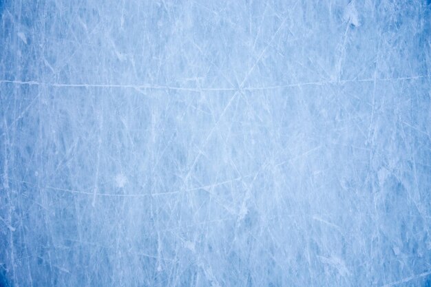 Full frame shot of frozen blue glass