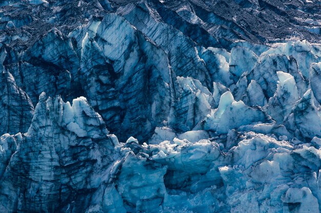 Photo full frame shot of frozen landscape