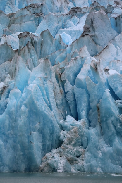 Foto scatto completo di acqua congelata