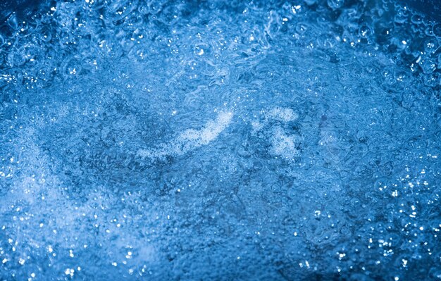 Full frame shot of frozen water