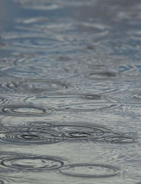 Full frame shot of frozen water