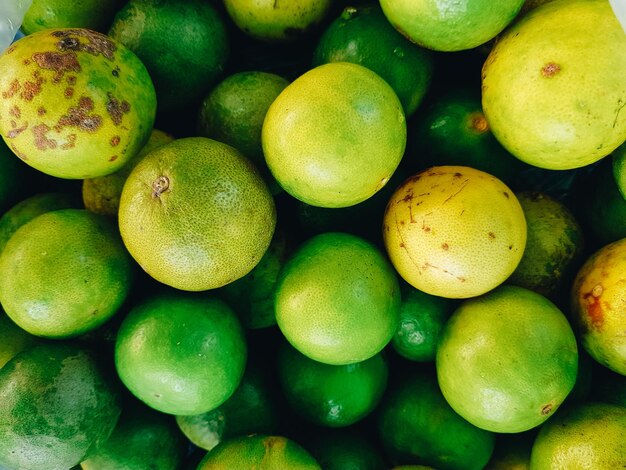 Photo full frame shot of fruits in market