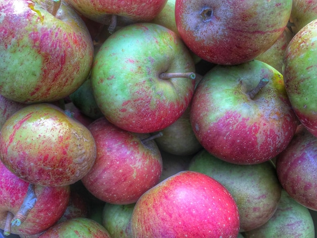 Full frame shot of fruits in market