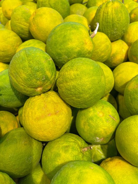 Photo full frame shot of fruits in market