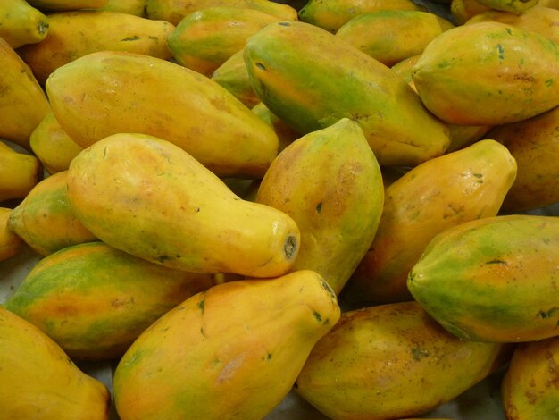 Full frame shot of fruits for sale at market stall