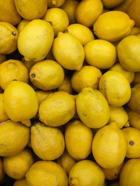 Full frame shot of fruits for sale in market