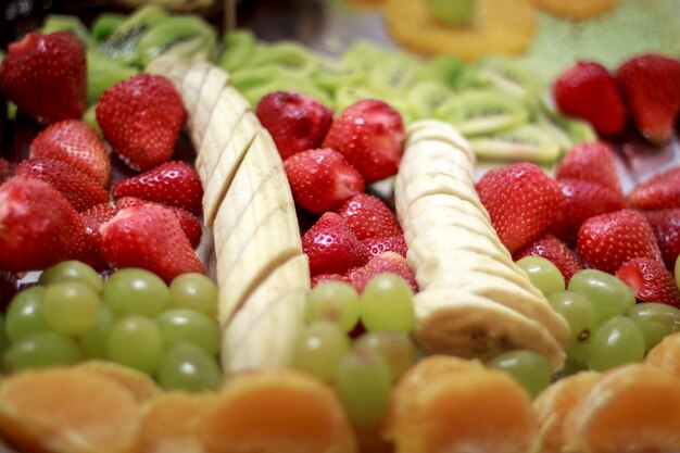 Full frame shot of fruits