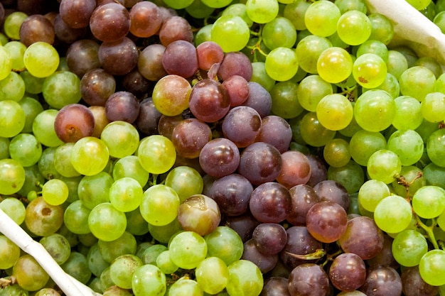 Photo full frame shot of grapes for sale