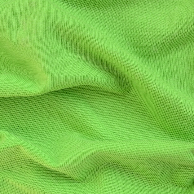 Full frame shot of green fabric