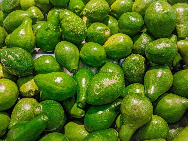 Full frame shot of green fruits