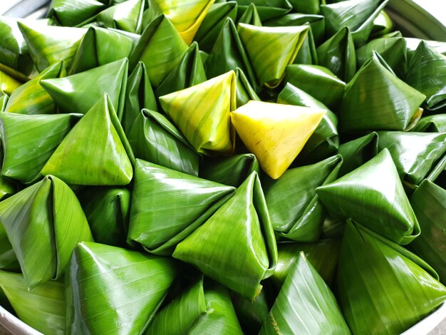 Photo full frame shot of green leaves