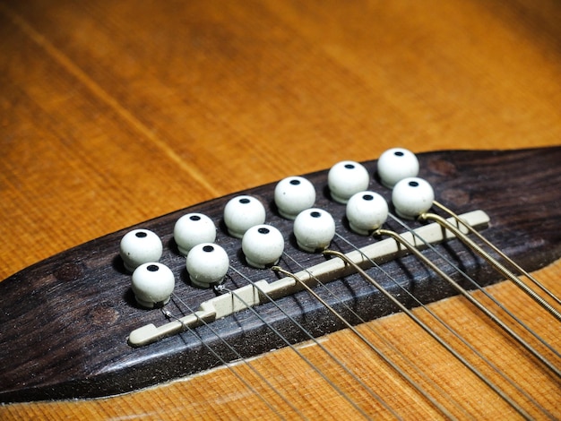 Foto scatto completo della chitarra