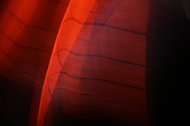 Full frame shot of illuminated red light at night