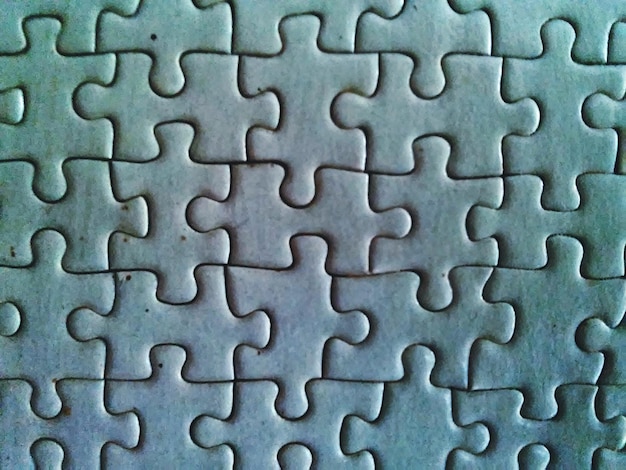 Photo full frame shot of jigsaw puzzle