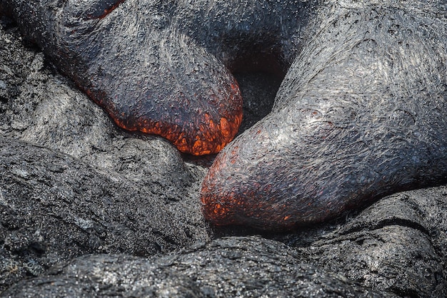 Photo full frame shot of lava