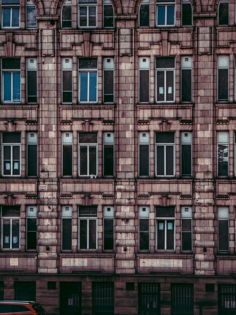 Photo full frame shot of many windows