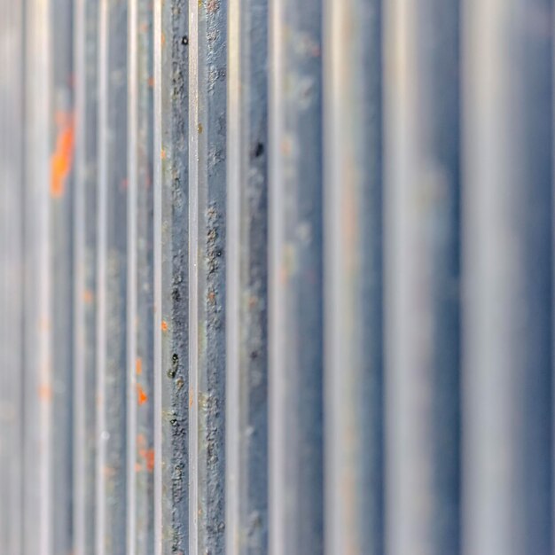 Photo full frame shot of metal fence