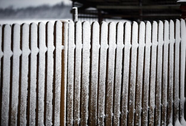 Photo full frame shot of metal fence