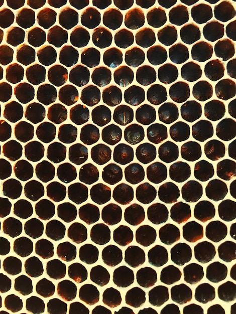 Photo full frame shot of metal grate