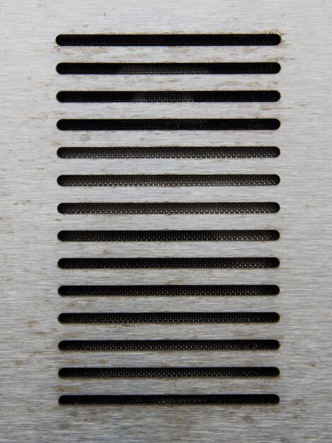 Photo full frame shot of metal grate