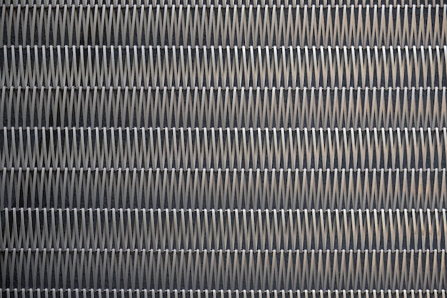 full frame shot of metallic grate