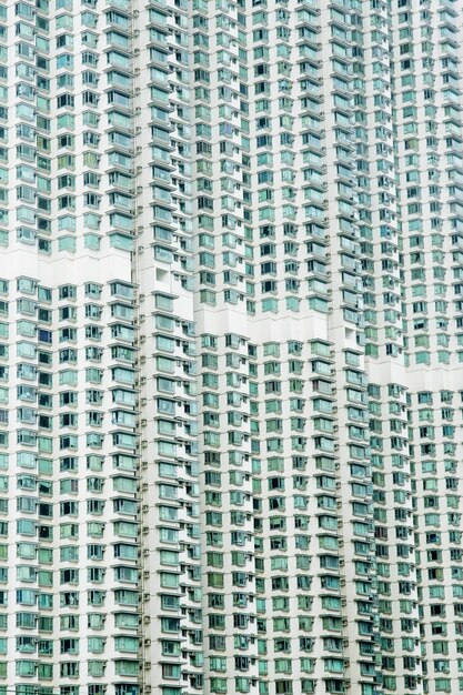 Fotografia completa di un edificio moderno