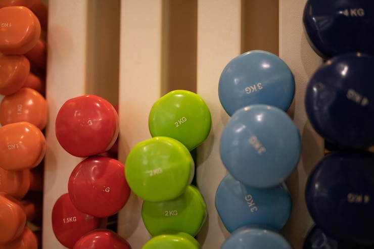 Photo full frame shot of multi colored balls