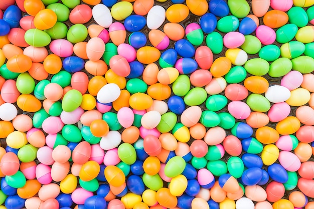 Full frame shot of multi colored balls