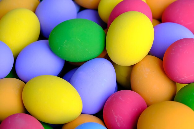 full frame shot of multi colored candies
