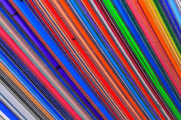 Full frame shot of multi colored pencils