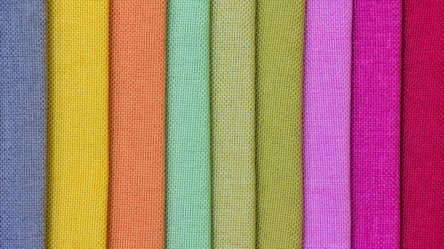 Full frame shot of multi colored textile