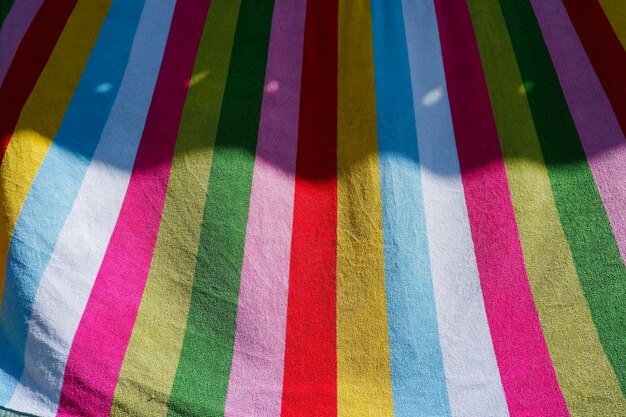 Full frame shot of multi colored towel