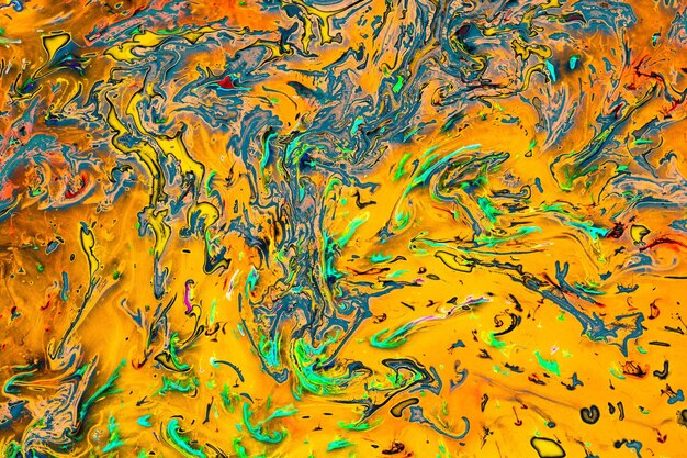 Full frame shot of multi colored water surface