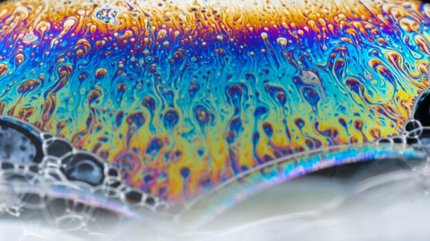 Photo full frame shot of multi colored water