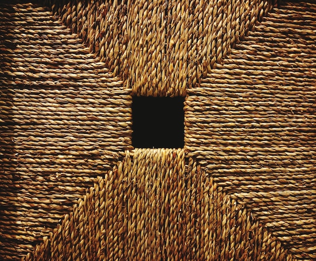 Photo full frame shot of native basket