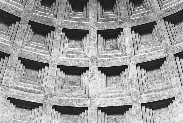 Фото Полный кадр потолка в пантеоне