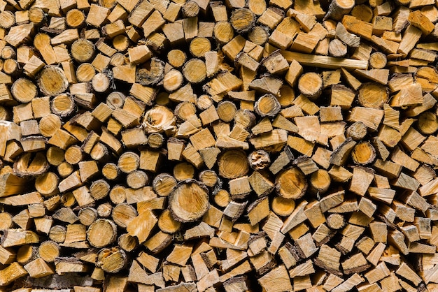 Фото Полный кадр огненной древесины