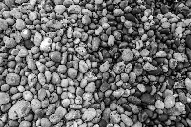 Фото Полный кадр камешек на берегу