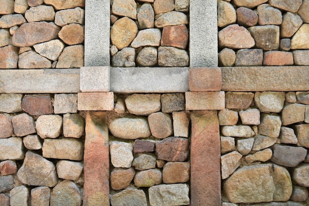 Фото Полный кадр каменной стены
