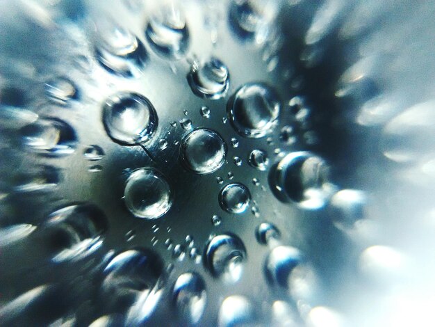 写真 水滴のフルフレームショット