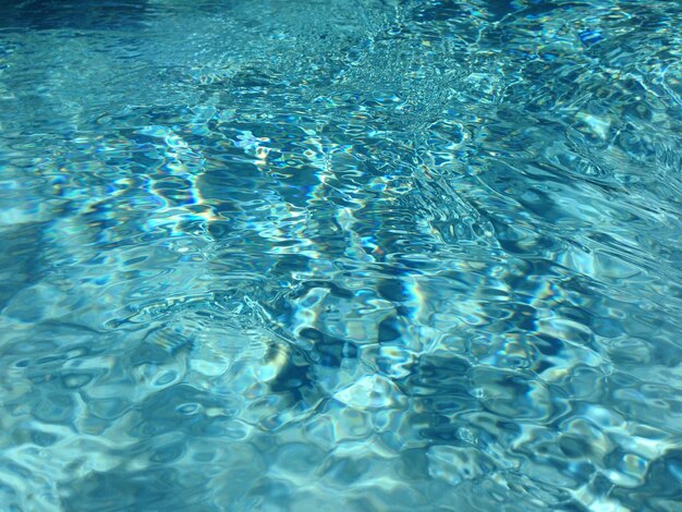 写真 スイミングプールの水のフルフレームショット
