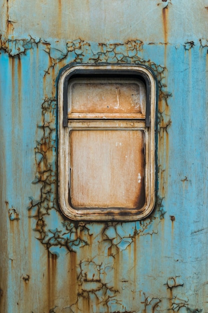 Photo full frame shot of old weathered door