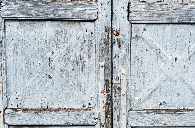 Full frame shot of old wooden door