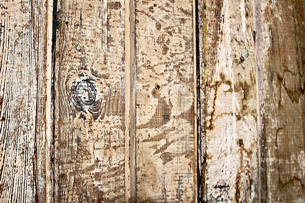 Photo full frame shot of old wooden door