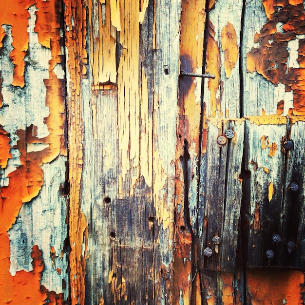 Full frame shot of old wooden door