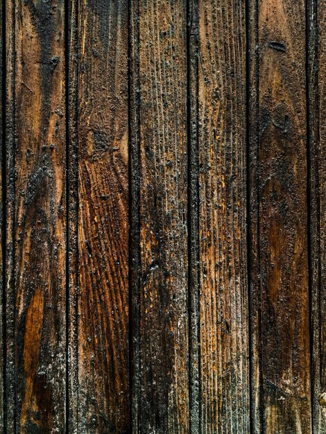 Photo full frame shot of old wooden planks