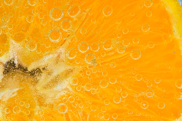 Full frame shot of orange fruit